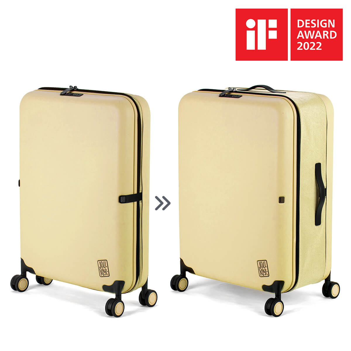 PEBBLE 30インチ 折り畳み式スーツケース(106L)