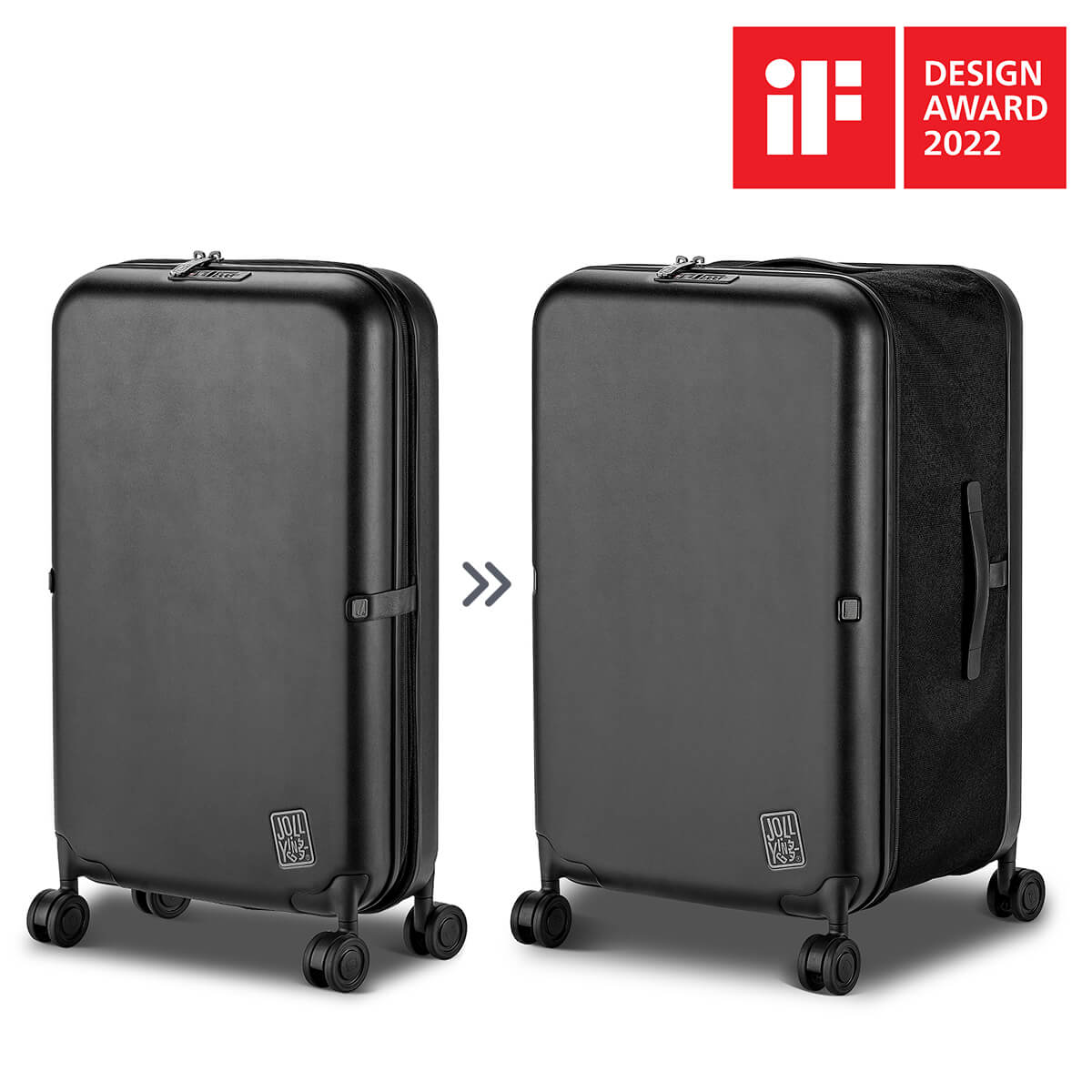 PEBBLE 30インチTrunk 折り畳み式スーツケース(120L)