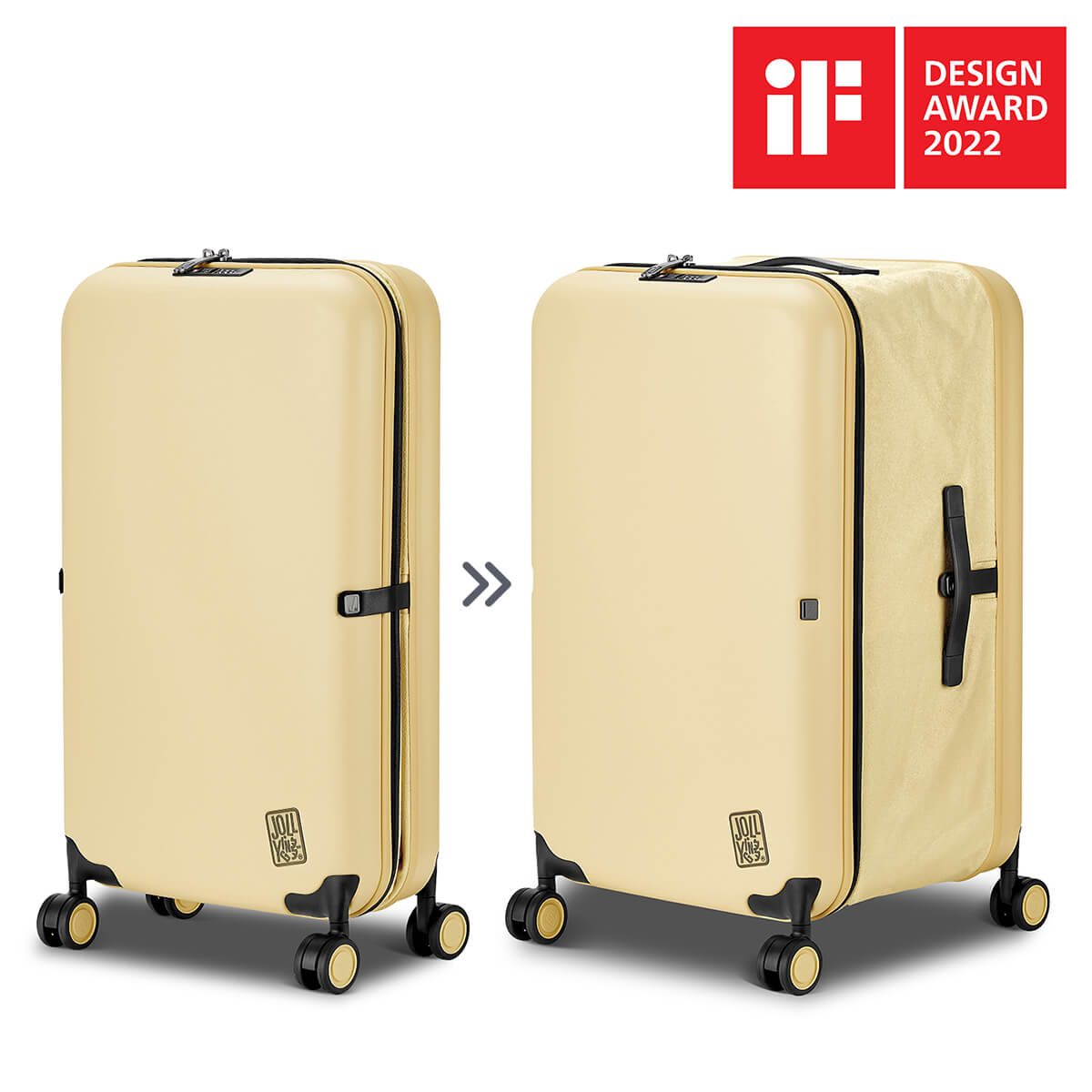 PEBBLE 30インチTrunk 折り畳み式スーツケース(120L)