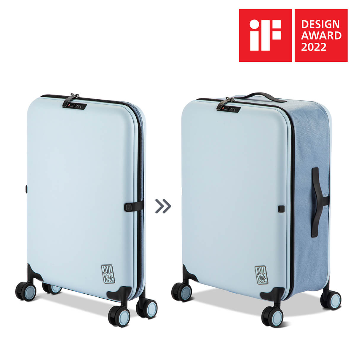 PEBBLE 24インチ 折り畳み式スーツケース(86L)