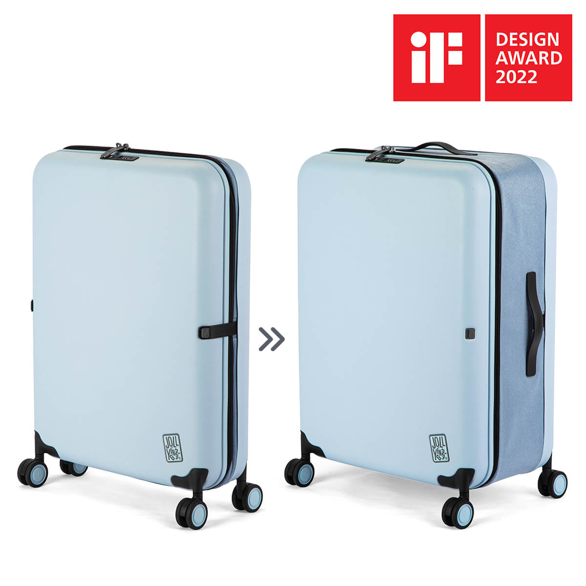 PEBBLE 30インチ 折り畳み式スーツケース(106L)