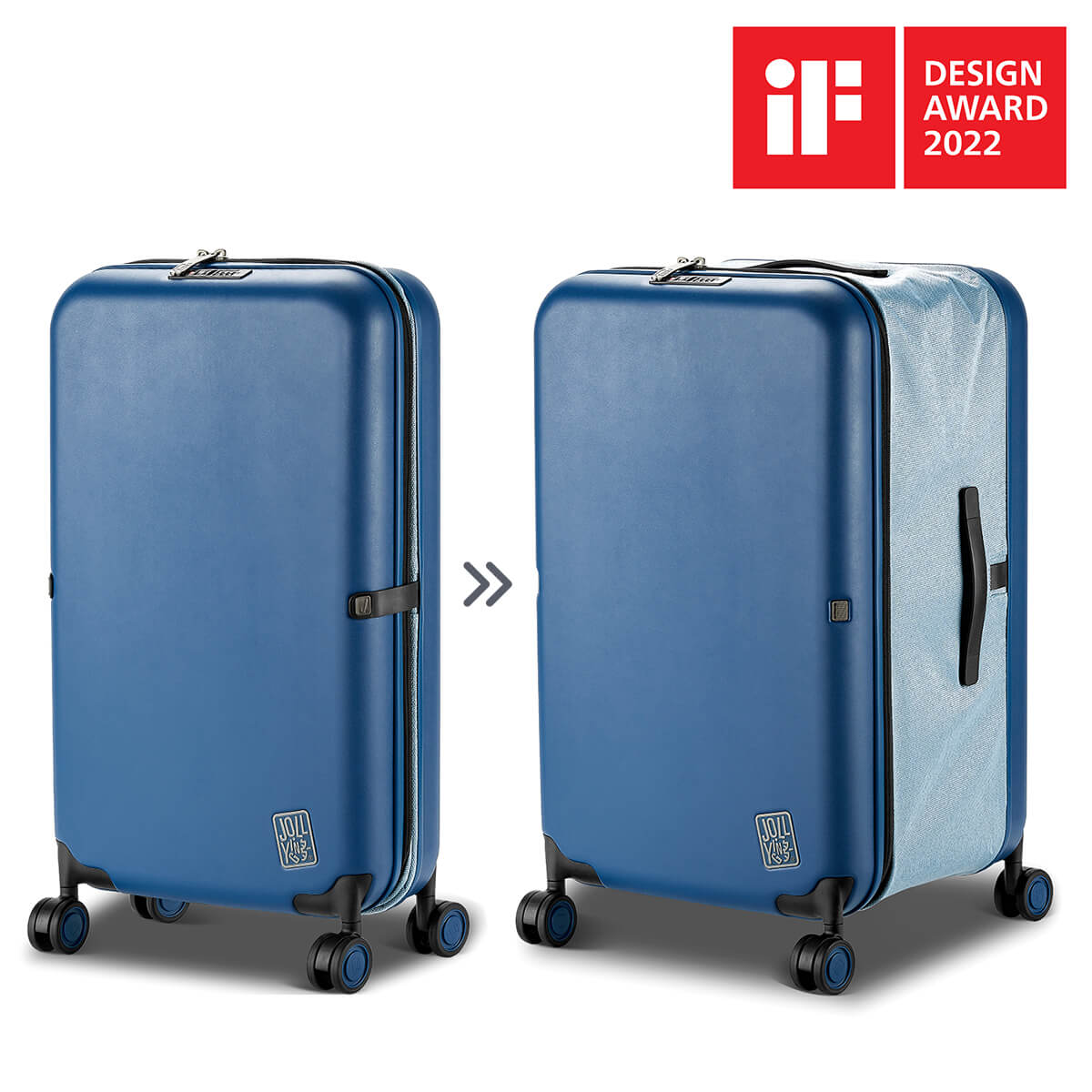 PEBBLE 30インチTrunk 折り畳み式スーツケース(120L)