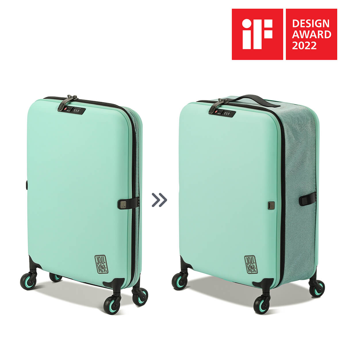 PEBBLE 20インチLite 折り畳み式スーツケース(35L)