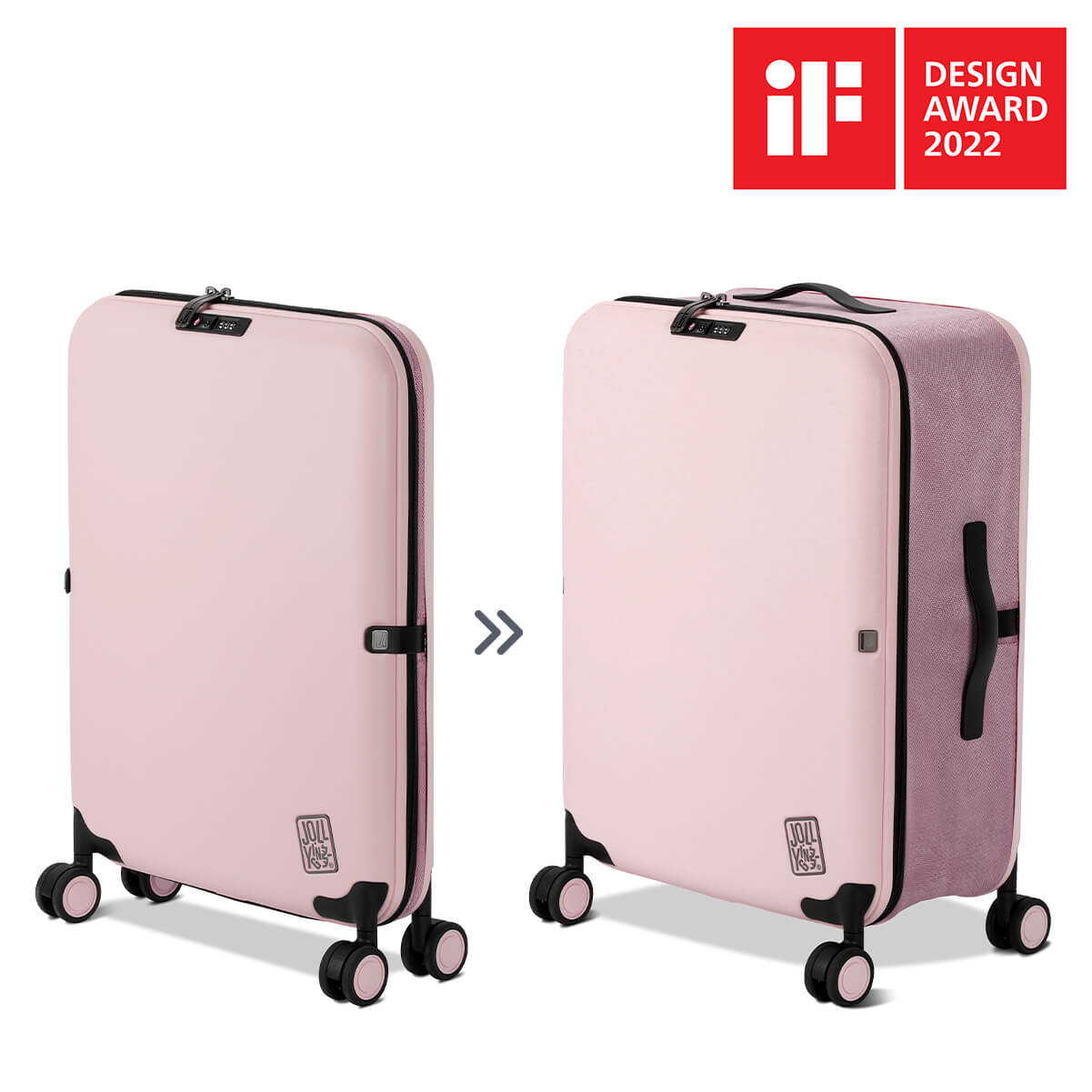 PEBBLE 24インチ 折り畳み式スーツケース(86L)