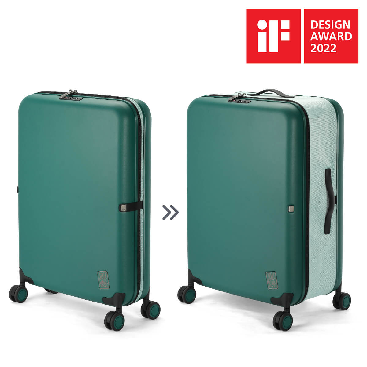 PEBBLE 30インチ 折り畳み式スーツケース(106L)