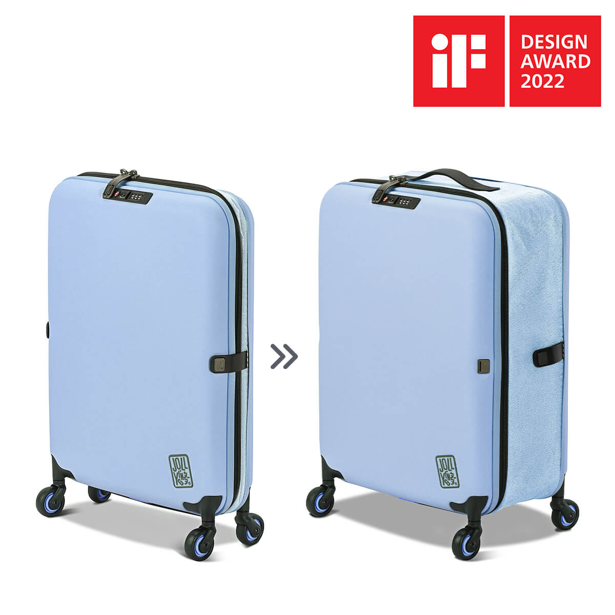 PEBBLE 20インチLite 折り畳み式スーツケース(35L)