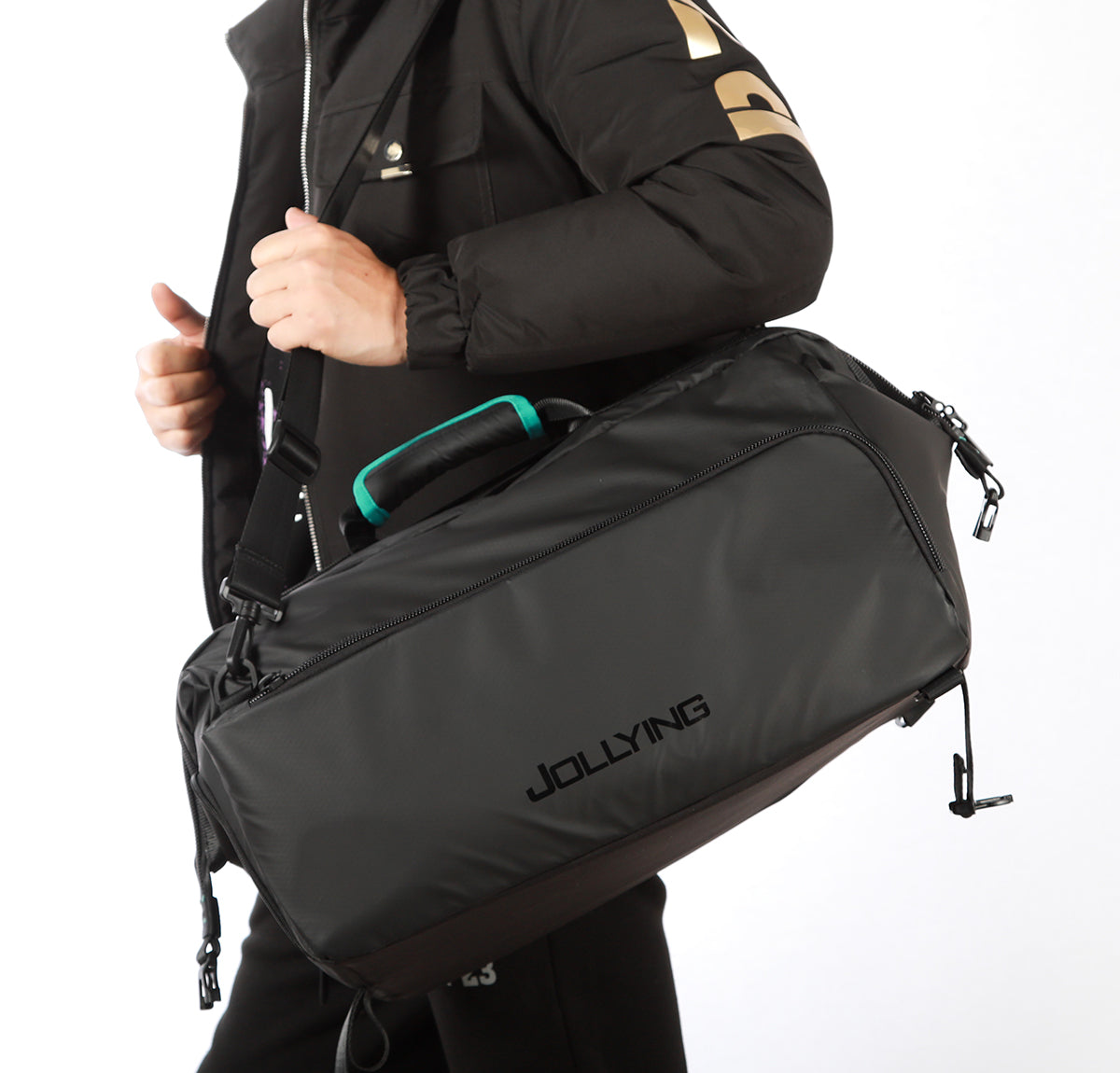 Gym bag - large opening for comfortable storage