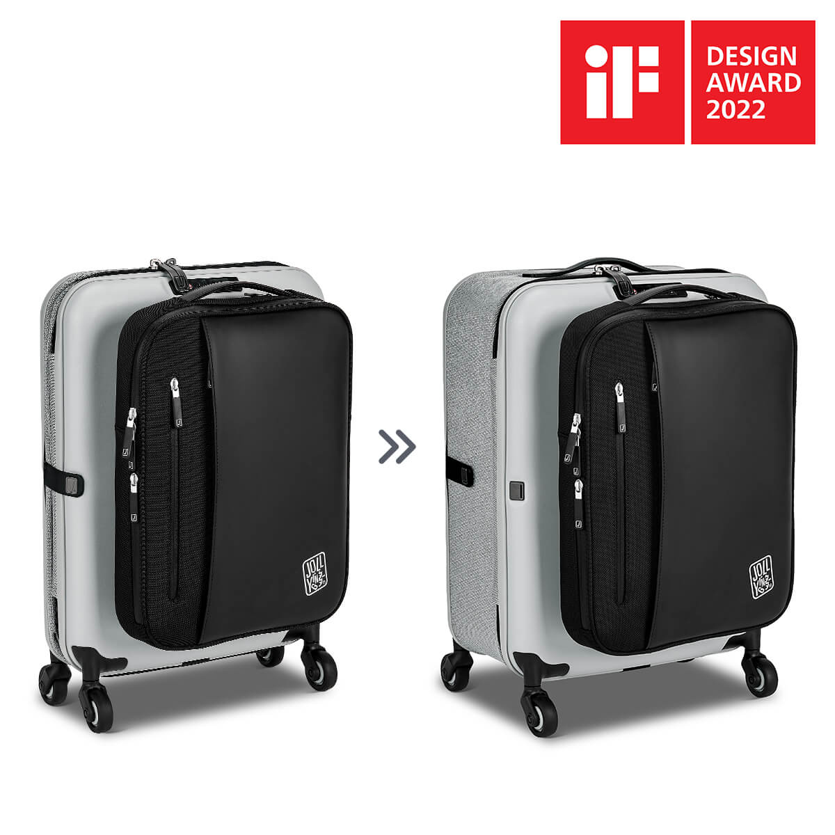 PEBBLE 20-inch Lite Pro combination suitcase