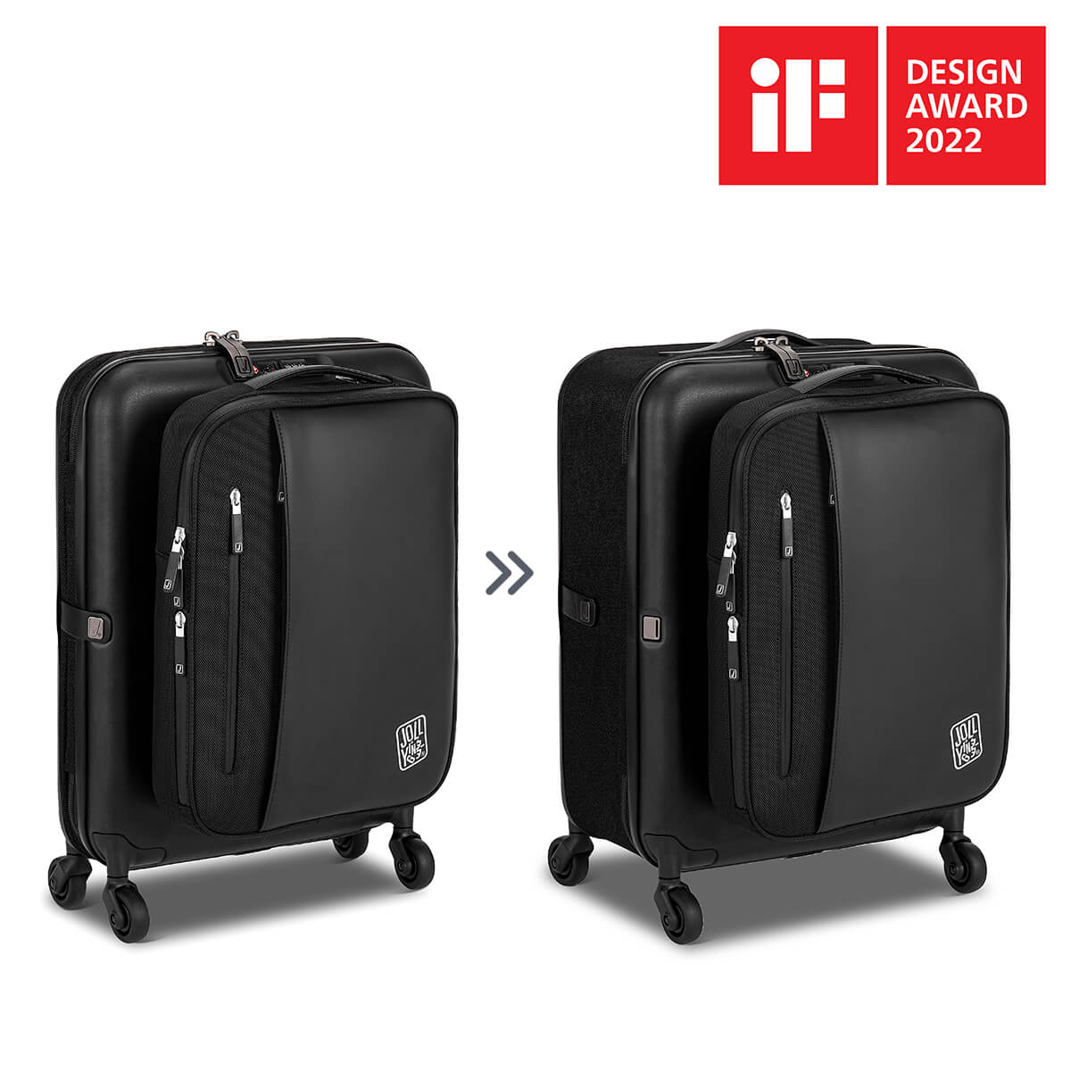 PEBBLE 20-inch Lite Pro combination suitcase