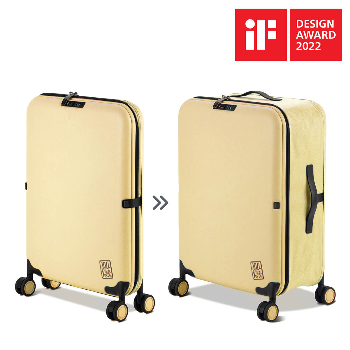 PEBBLE 24インチ 折り畳み式スーツケース（86L）