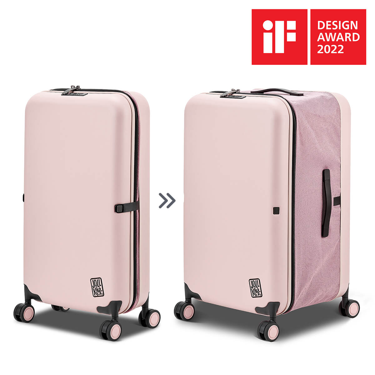 PEBBLE 30インチTrunk 折り畳み式スーツケース（120L）