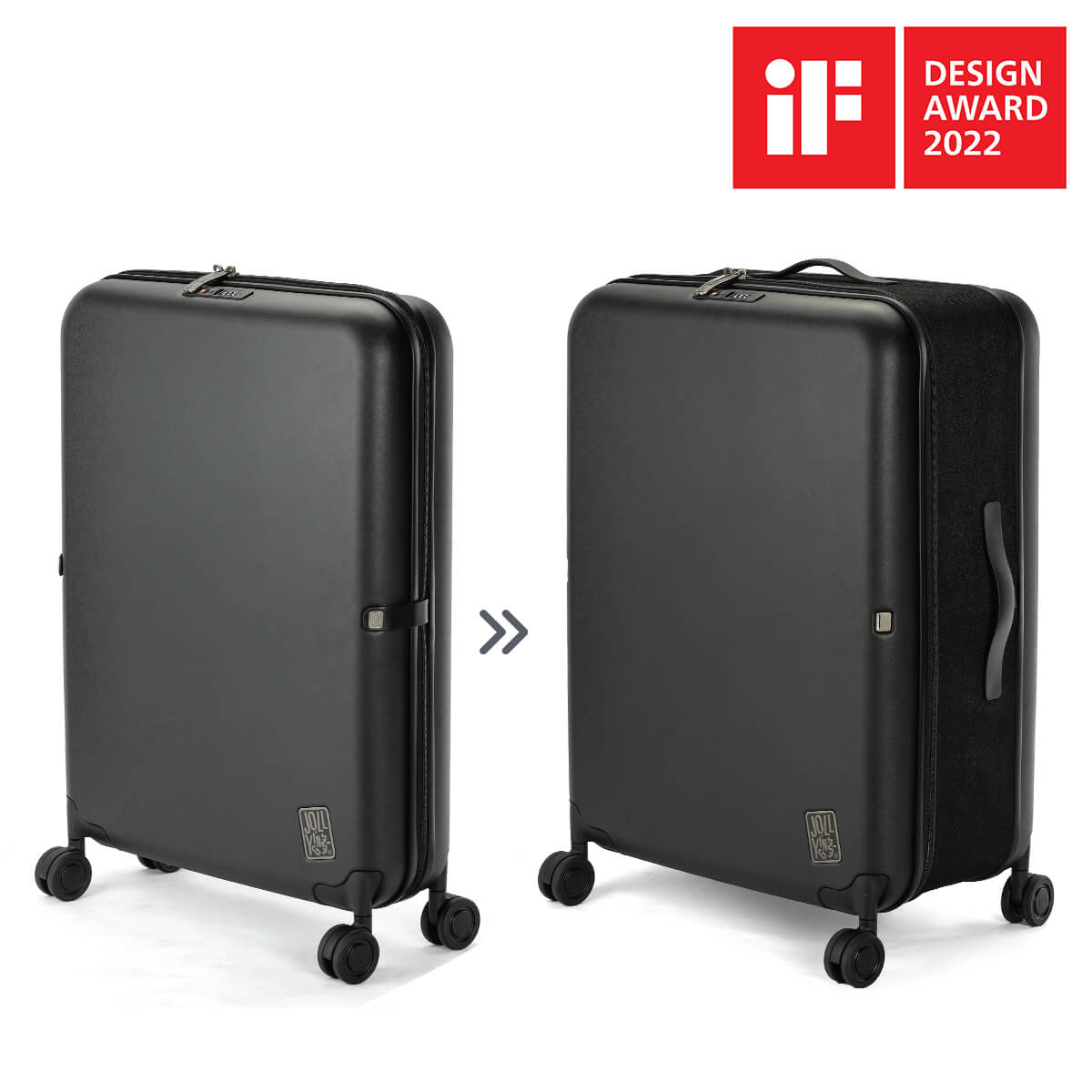 PEBBLE 30インチ 折り畳み式スーツケース（106L）