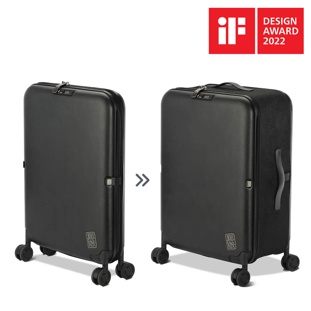 PEBBLE 24インチ 折り畳み式スーツケース（86L）