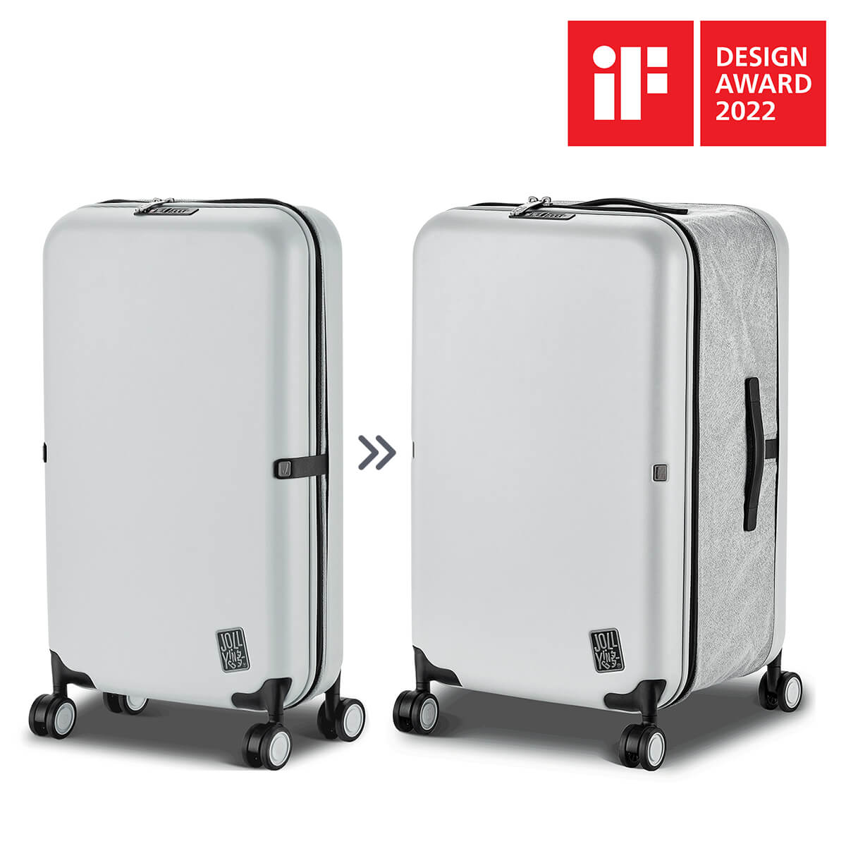 PEBBLE 30インチTrunk 折り畳み式スーツケース（120L）