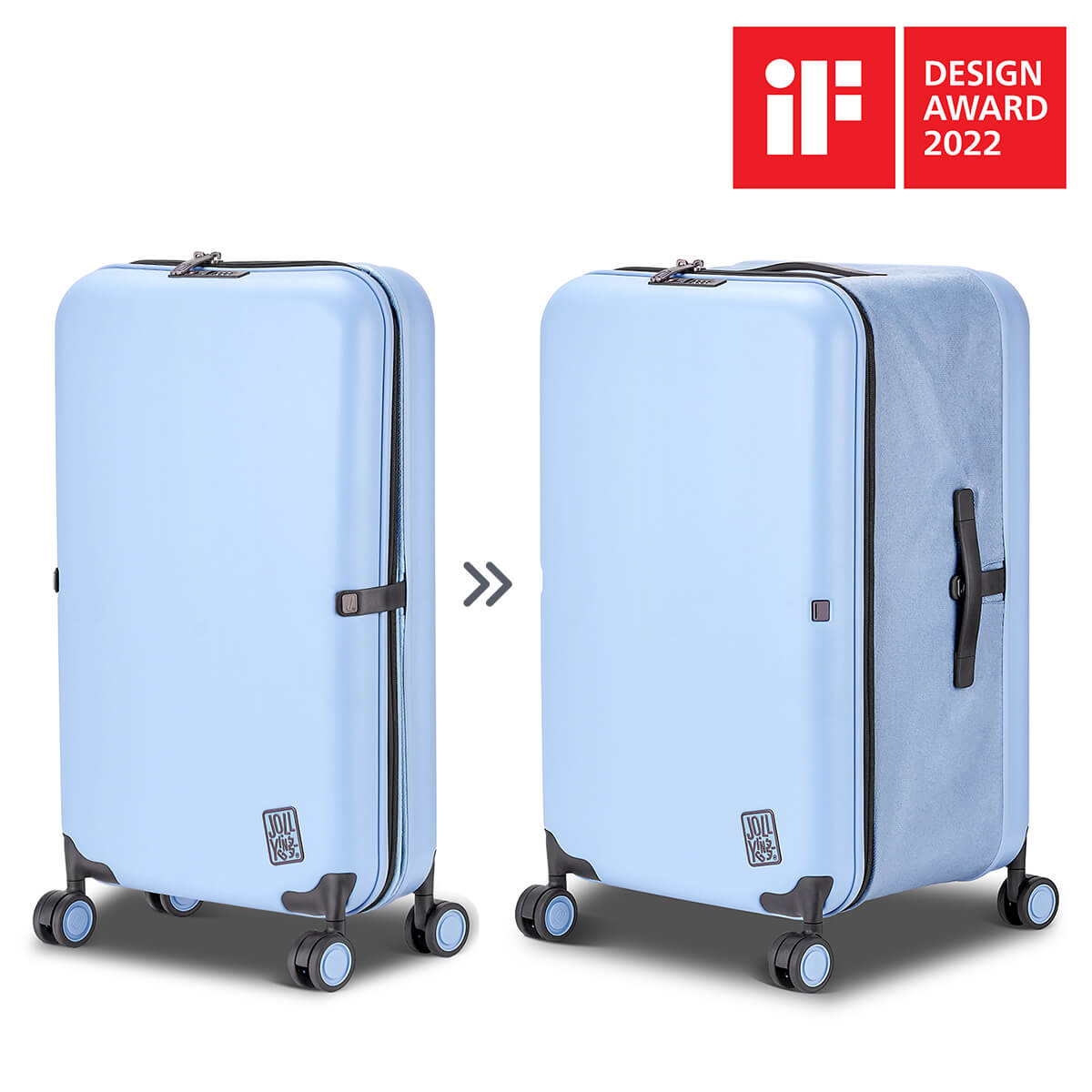 PEBBLE 30インチTrunk 折り畳み式スーツケース（120L）